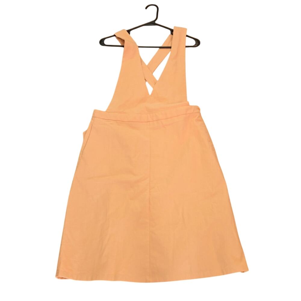 RooLee women's Linen/Cotton Pinafore Dress size L